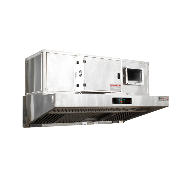 Commercial Kitchen Hoods - Exaustor de cozinha com purificador de