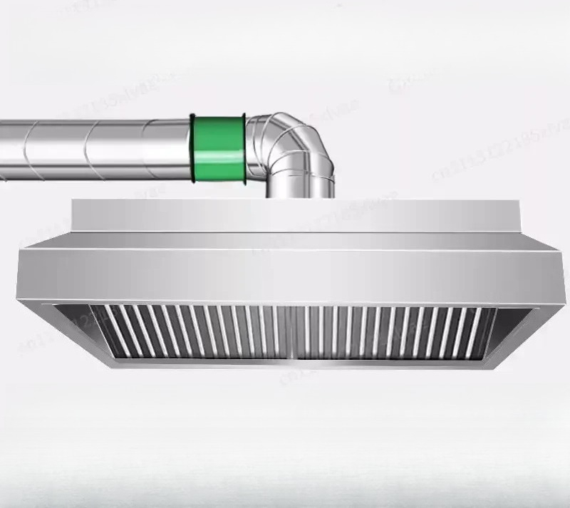 Commercial Kitchen Hoods - Coifa de Aço Inoxidável Reforçada, Potente