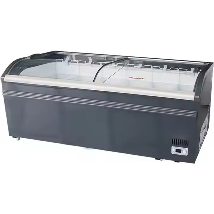 Commercial Chest Freezer - Congelador de geladeira com display profundo
