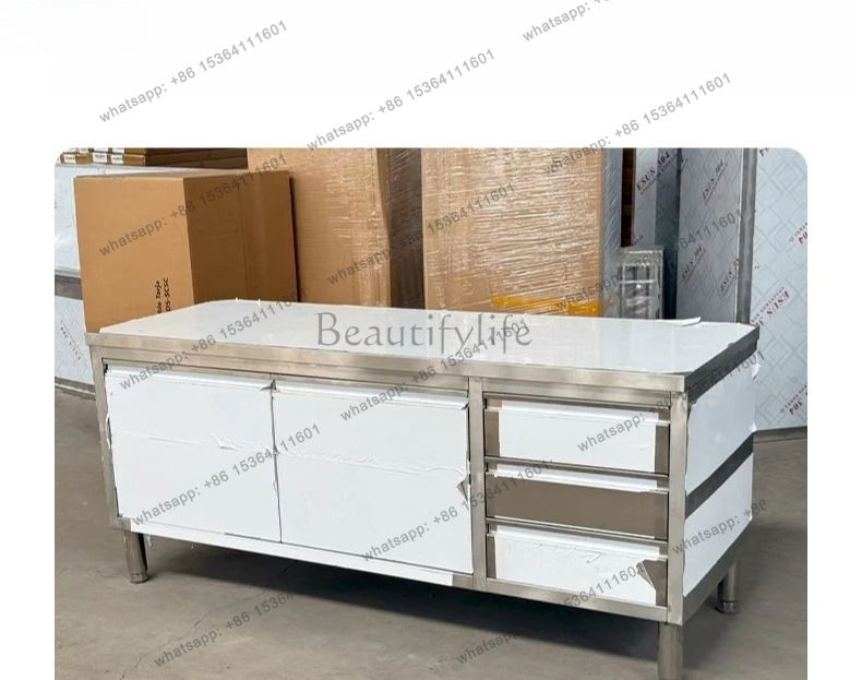 Commercial Kitchen Worktops - Armário Comercial de Aço Inoxidável jj4