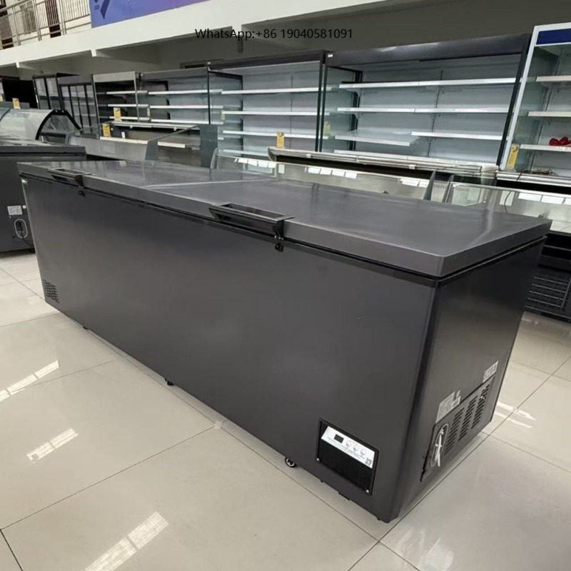 Commercial Chest Freezer - Congelador Horizontal de Porta Dupla Comercial,