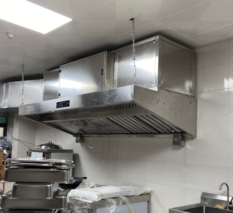 Exaustor de cozinha com purifi - Commercial Kitchen Hoods avaliação e preço