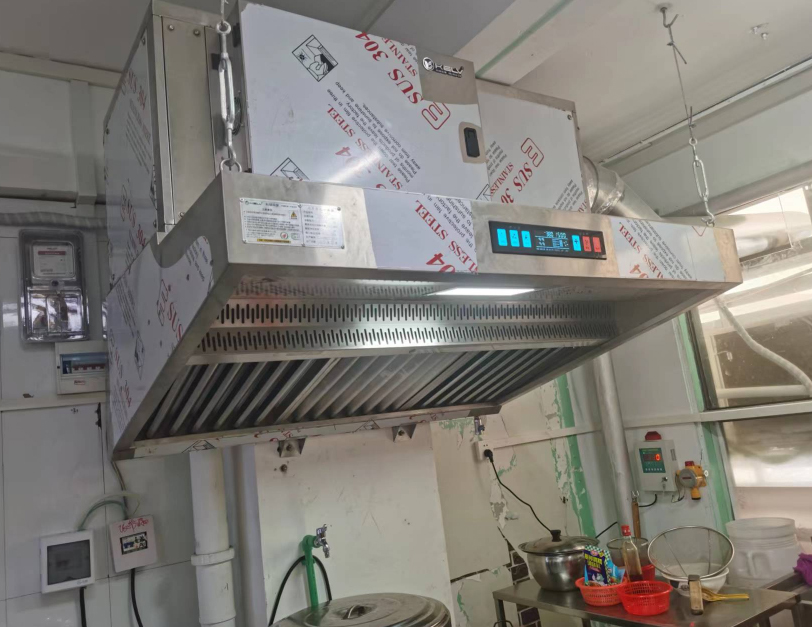 Exaustor de cozinha com purifi - Commercial Kitchen Hoods avaliação e preço