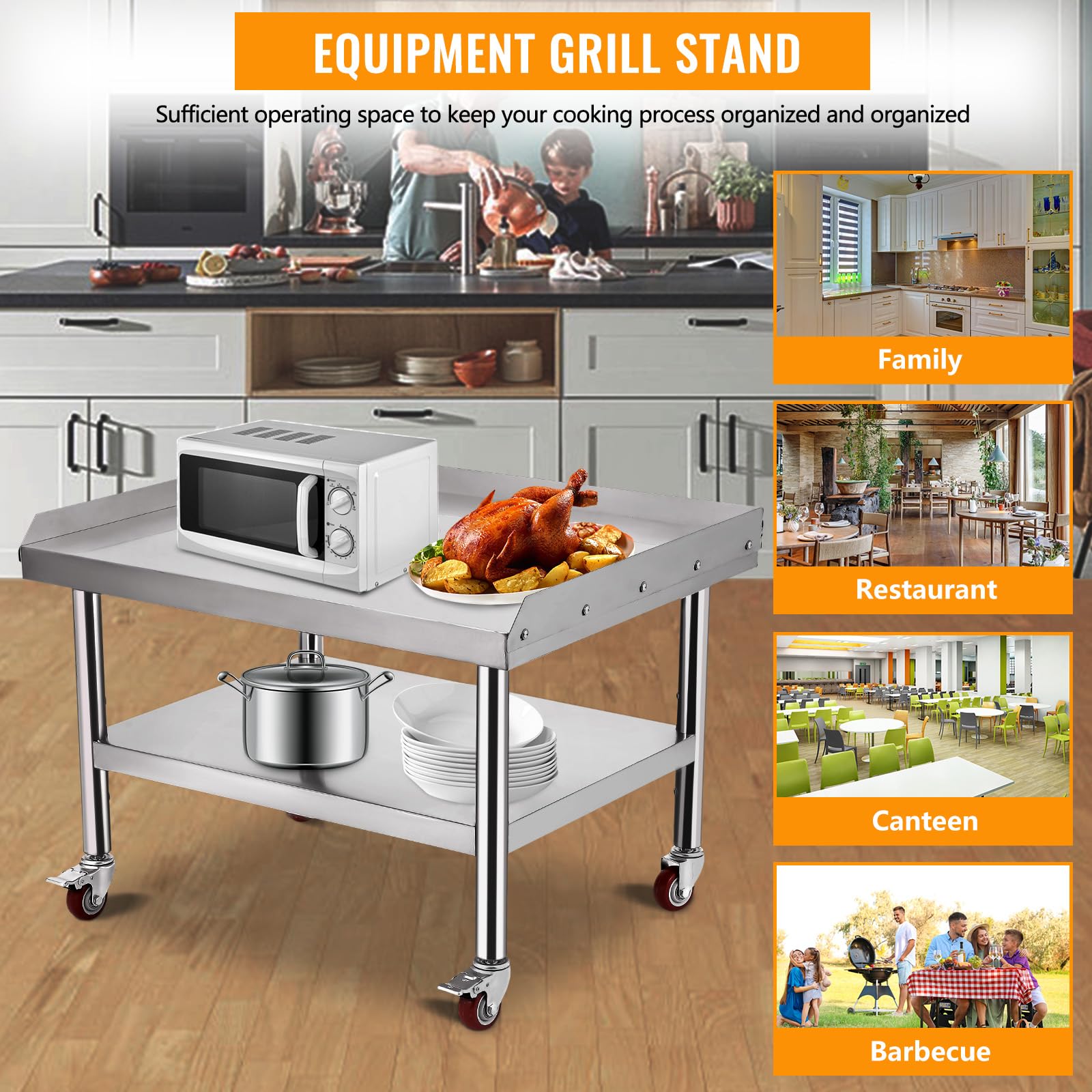 Mesa de Trabalho em Aço Inoxid - Commercial Kitchen Worktops avaliação e preço