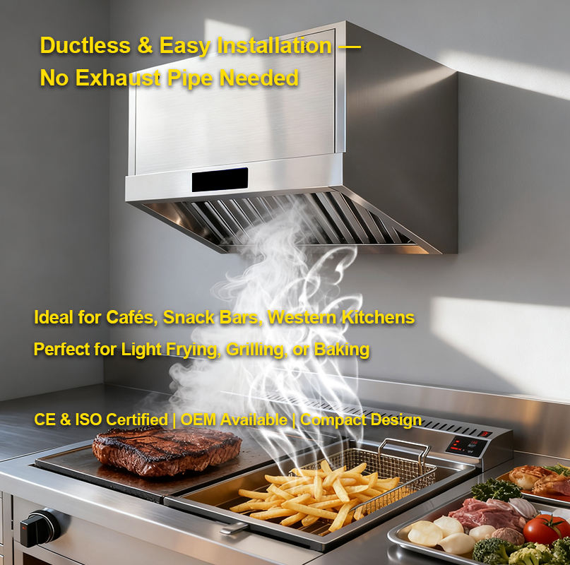 Coifa Inteligente de Aço Inoxi - Commercial Kitchen Hoods avaliação e preço